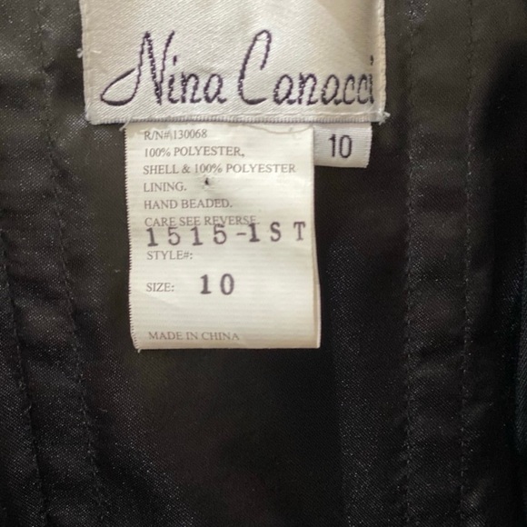 NINA CANACCI Peacock Tulle Party Dress 10 - Picture 4 of 8